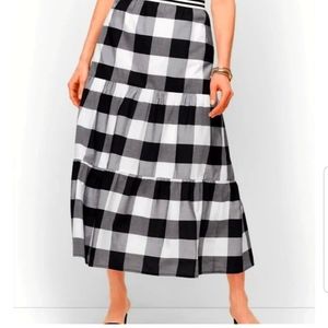 Talbots Buffalo Check Skirt